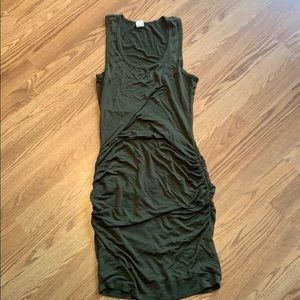 VENUS Ruched Body-con Knee length Dress